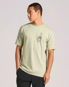 Camiseta Volcom Lintel Classic Verde Médio - 518812 - comprar online
