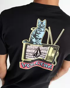 Camiseta Volcom Mc Catv Preta - 519112 - comprar online