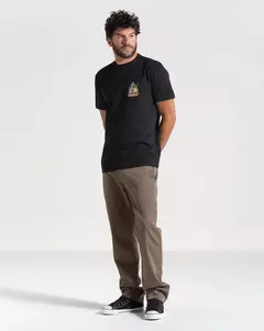 Camiseta Volcom Mc Catv Preta - 519112 - loja online