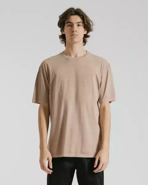 Camiseta Volcom Mini Mark Caramelo - 518764