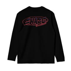 Camiseta Manga Longa Chaze Preta - 518131 - loja online