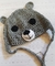 Gorrito Tejido de Hilo "Panda"