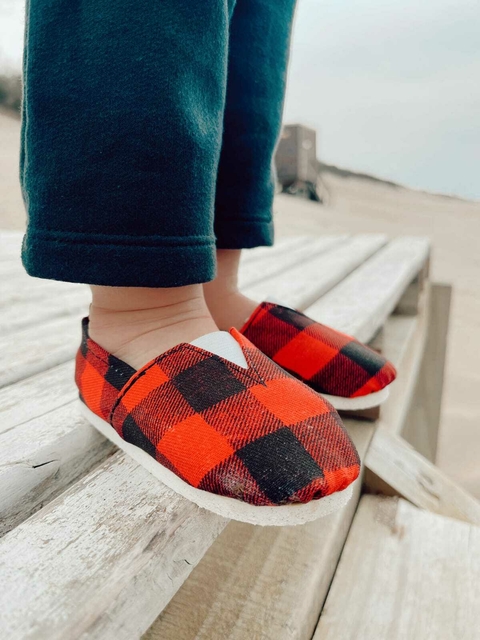 Alpargatas Rojas cuadrille