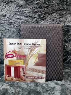 Cortina Blackout Rustica - tienda online