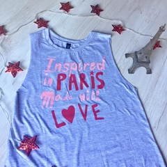 REMERA SIN MANGAS PARIS en internet