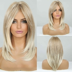 PELUCA DE CABELLO SINTÉTICO CORTO - comprar online