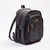 Mochila Maternal Mommy Apertura Total Olivia Black C/camb Color Negro Diseño De La Tela Graneado