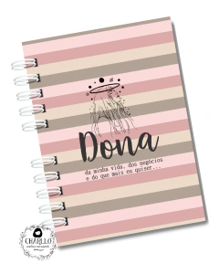 Caderno A5 - Dona
