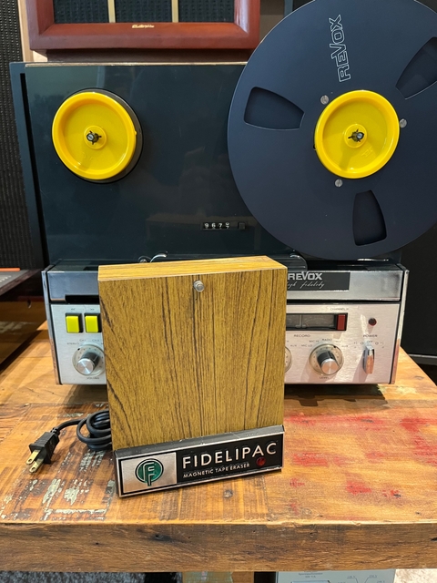 Apagador de fitas de rolo magnéticas Fidelipac