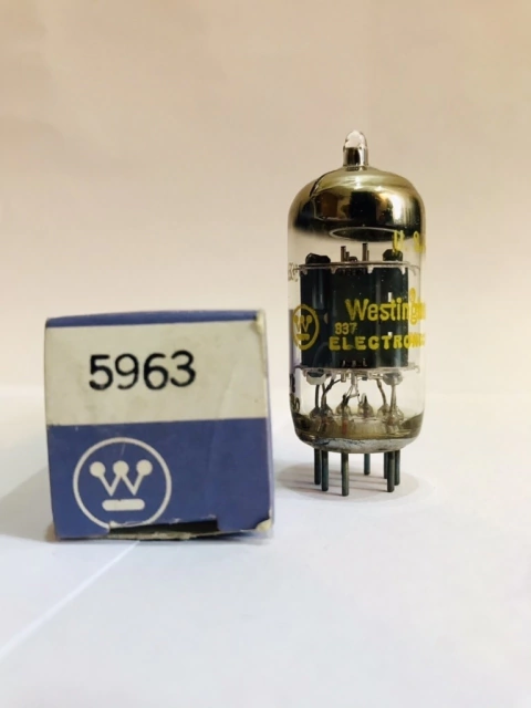 Válvulas NOS 12AU7 / 5963 Mullard