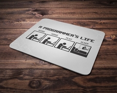 Mouse Pad Geek Vida de Programador