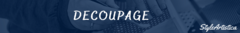 Banner de la categoría Decoupage 