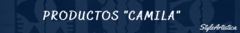 Banner de la categoría Productos "Camila"