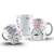 Caneca Flork Bento Meme Dívidas Personalizada Porcelana - loja online