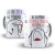 Caneca Flork Bento Meme Dívidas Personalizada Porcelana