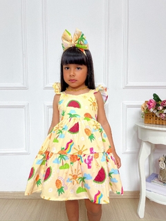 Vestido Ana Elisa - Frutas na internet