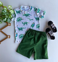 Conjunto Jurassic verde