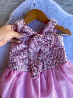Vestido bailarina Rosa - Ello de Mamãe