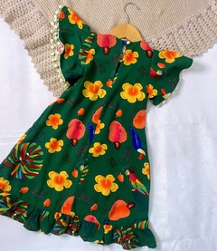 Vestido Beleza do Cerrado Verde - comprar online
