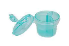 Pote Dosador Leite em Pó azul - Buba