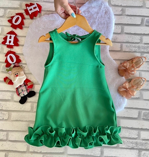 Vestido Boneca - Verde
