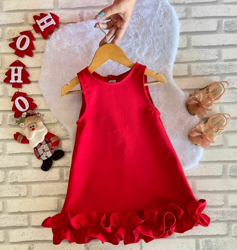 Vestido Boneca - Vermelho