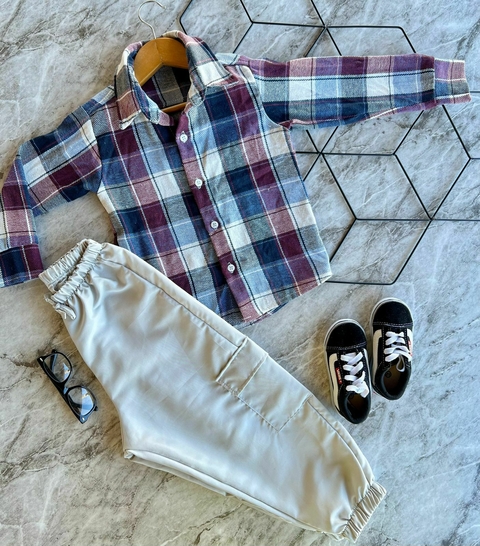 Camisa Flanelada Xadrez