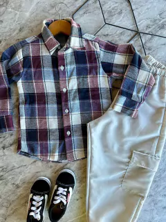 Camisa Flanelada Xadrez na internet