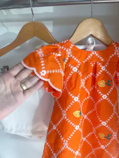 Conjunto Lasie Bordada - Laranja - comprar online