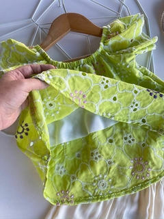 Conjunto Lasie Bordada - Verde Limão - comprar online