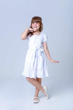 Vestido Clássico branco - Ello de Mamãe