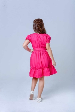 Vestido Clássico Fuschia - Ello de Mamãe
