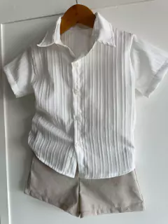 Conjunto Clássico liso Branco - comprar online