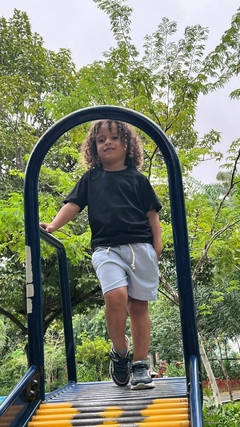 Camiseta malha menegotti - Preta