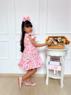 Vestido Alexa - Acompanha Laço - comprar online