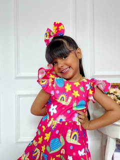 Vestido Alexa - Acompanha Laço - comprar online