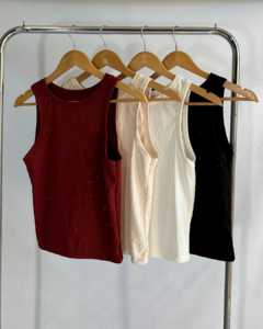 Musculosa glitter