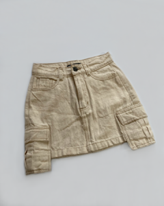 MINI JEAN BEIGE CARGO