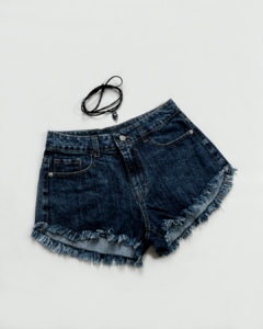 SHORT JEAN AZUL NEVADO