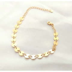 Pulseira banhada a ouro 18k