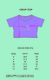 CROP TOP MARGARITA NEGRO - Tiny Wonders 