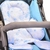 CAPA DE CARRINHO AZUL BEBÊ ANATOMICA BABY NICE
