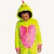 KIGURUMI FLEECE DINO VERDE E ROSA TAM 04-06-08-10 FAKINI na internet