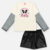 CONJUNTO BLUSA E SHORTS PANDA GLITTER E COURO TAM 02-03-04-06-08 CINTI na internet