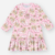 VESTIDO MANGA LONGA URSA ROSA TAM G-01-02-03 CINTI