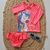 CONJUNTO PRAIA UNICÓNIO ROSA PINK MARLAN
