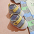 TÊNIS BEBÊ VELCRO CINZA/AMARELO KETO