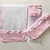 KIT COM 3 SAQUINHOS MATERNIDADE LUXO ZIPER ROSA ELIAM