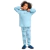 CONJUNTO FLEECE DINO AZUL TAM 04-06 LIVY