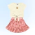 CONJUNTO EM MALHA FLORENCE MORANGO OFF/ROSA FAKINI - Baby Love